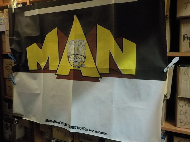 MAN - THE WELSH CONNECTION PROMOJULISTE VERY RARE !!