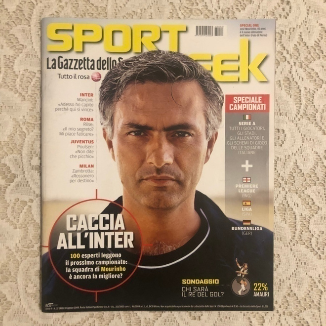 La Gazzetta Dello Sport: Sport Week. 32-2008. Serie A..