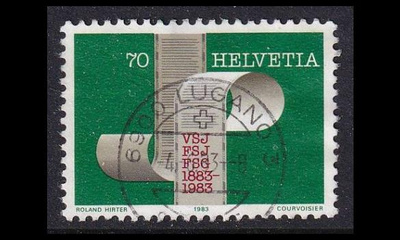 Sveitsi 1247 o Journalistiyhdistys 100v loisto (1983)