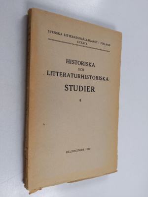 Historiska och litteraturhistoriska studier 8