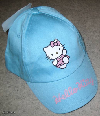 KAPPAHL HELLO KITTY VAALEANSININEN LIPPIS KOKO 48/50 EI HV!
