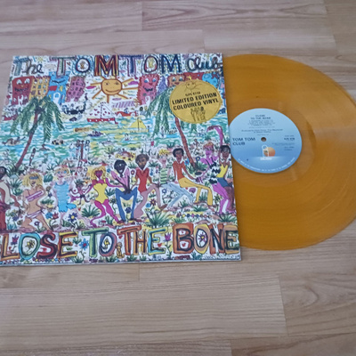Tom Tom Club – Close To The Bone lp 83 Synth-pop orange upea