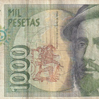 SPAIN 1000 PESETAS 1992 P-163 (K16-S29) - pikkukuva 1