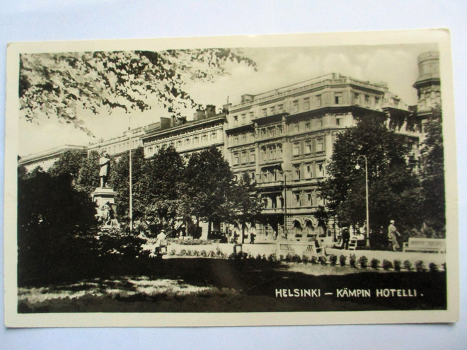 Helsinki Kämpin hotelli - 1931 Vammelsuuhun