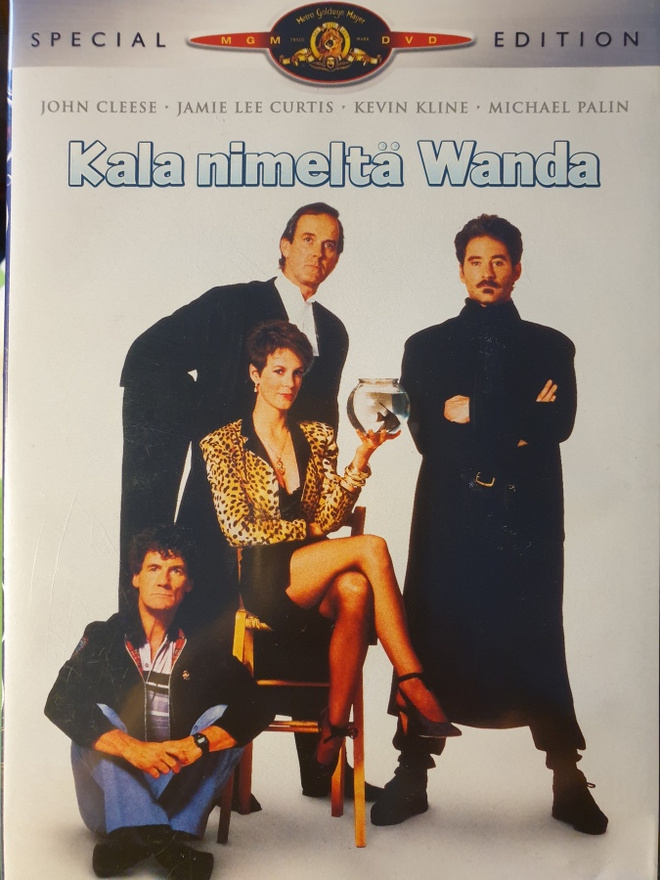 Kala nimeltä Wanda DVD (John Cleese Jamie Lee Curtis)