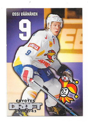 1999-00 CardSet #259 Ossi Väänänen Jokerit