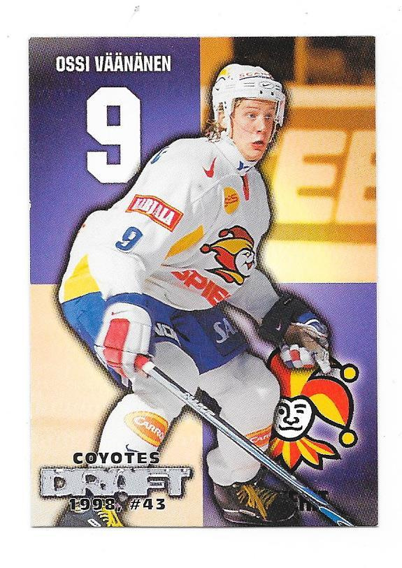1999-00 CardSet #259 Ossi Väänänen Jokerit