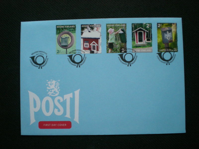 FDC Postilaatikoita 2. lk 2011 - LaPe 2060-2064