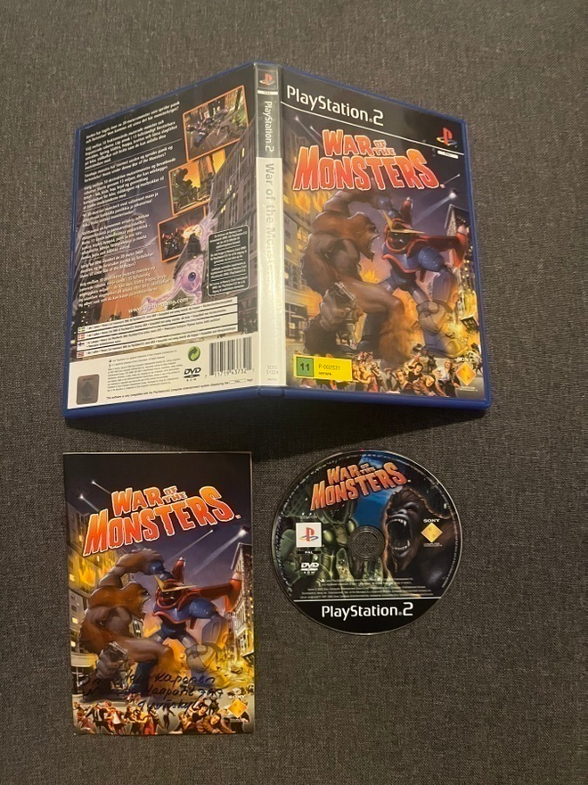 War Of The Monsters PS2 (Suomijulkaisu)