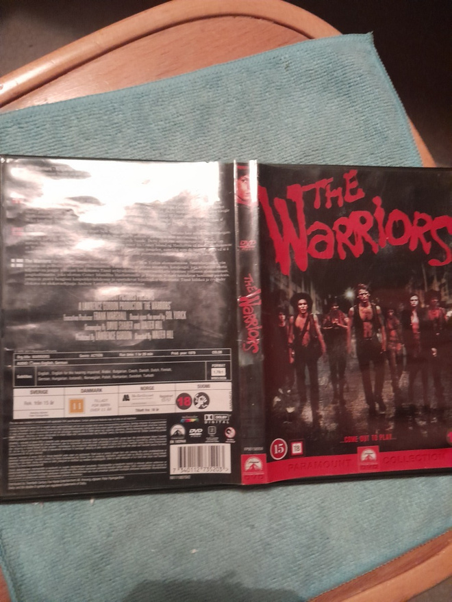 The warriors dvd