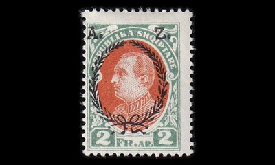 Albania 159 * Presidentti 2 Fr (1927)