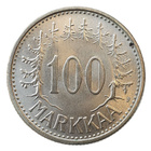 100 markkaa v. 1960 Hienokuntoinen! - pikkukuva 2