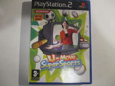 PS2 U-MOVE SUPER SPORTS