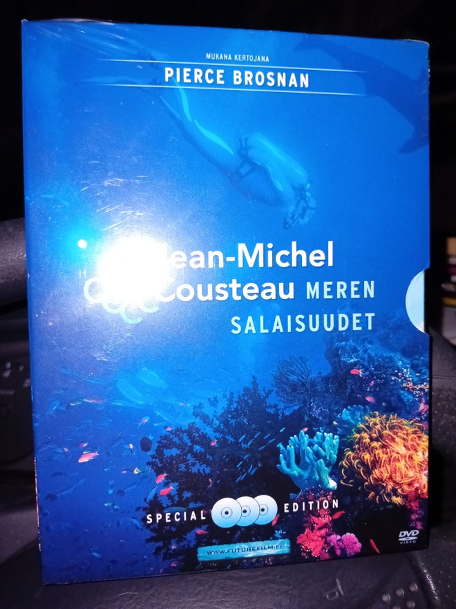 3dvd Jean-Michel Cousteau : Meren salaisuudet ( UUSI )