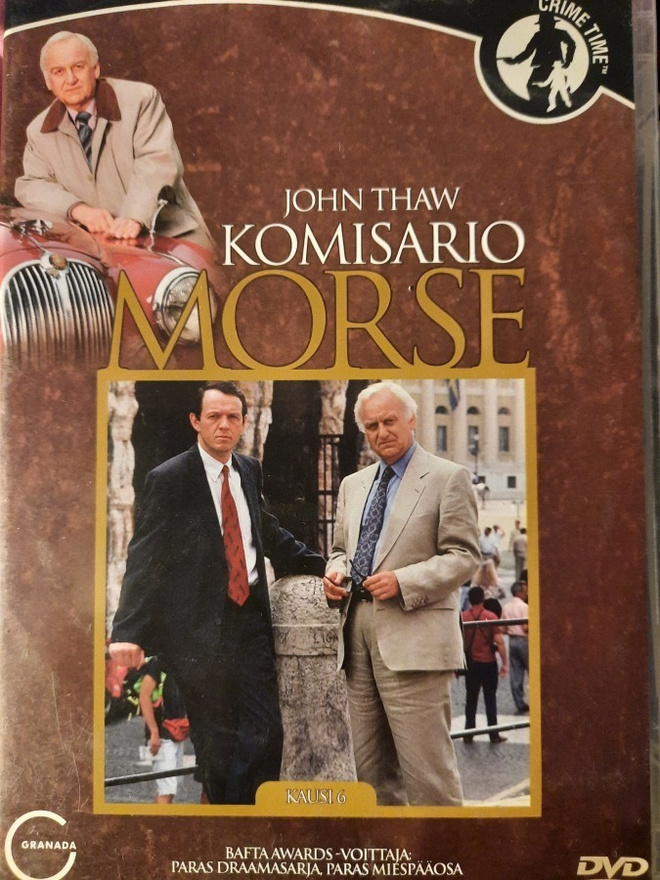 KOMISARIO MORSE KAUSI 6 DVD