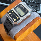 Casio A100WE – retro digitaalikello – Illuminator - pikkukuva 1