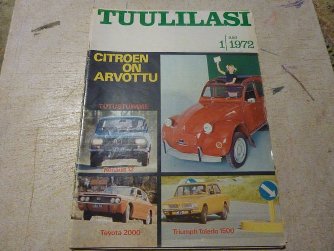 Tuulilasi 1-72 Toyota Crown