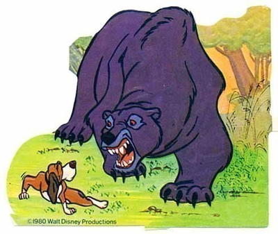 MLP 1679 / DISNEY: Topi ja Tessu - Tessu ja karhu. 1980-l.