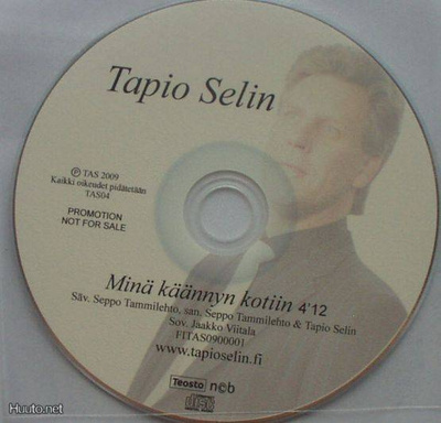 Tapio Selin ** Minä Käännyn Kotiin ** CDS - Promo