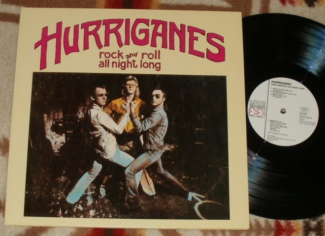 HURRIGANES ~ Rock And Roll All Night Long ~ LP  M-/M-