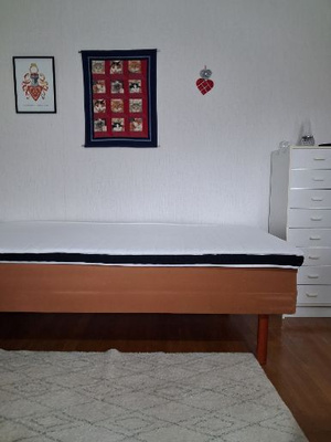 Runkopatjasänky 110 x 200 cm Art of Sleep + 7cm sijauspatja