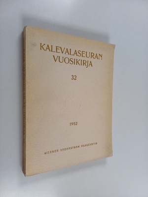 Kalevalaseuran vuosikirja 32