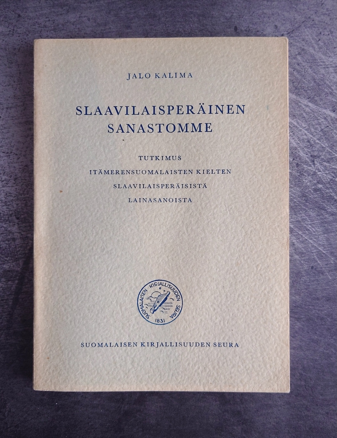 Jalo Kalima : Slaavilaisperäinen sanastomme