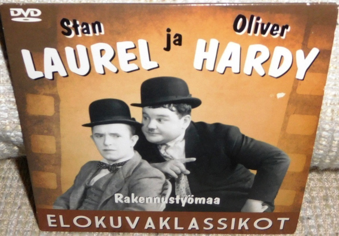 Rakennustyömaa (Laurel Ja Hardy) DVD