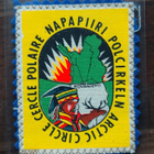 Napapiiri vintage kangasmerkki - pikkukuva 1
