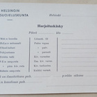Helsingin Merisuojeluskunta, Harjoituskäsky, leimattu, ei k. - pikkukuva 2