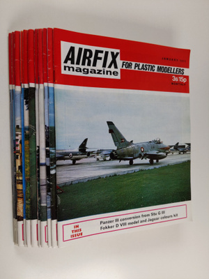 Airfix magazine : for plastic modellers : vuosikerta 1971...