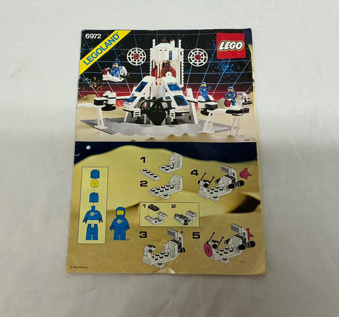 Lego Classic space 6972 Polaris I Space Lab OHJE
