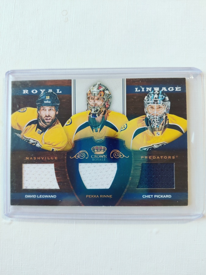 Pekka Rinne - 12-13 Crown Royale Royal Lineage