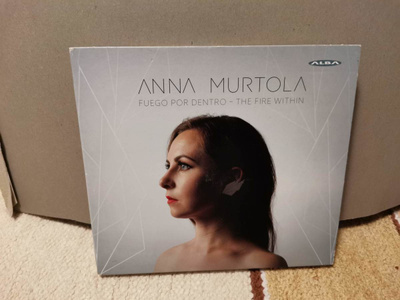Anna Murtola:Fuego por dentro-The fire within cd(Flamenco)