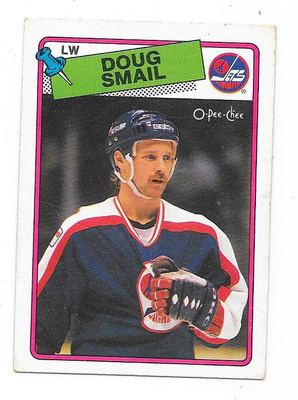 1988-89 OPC #251 Doug Smail , Winnipeg Jets