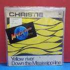 CHRISTIE - YELLOW RIVER VG+/VG- SCANDINAVIA -70 7" - pikkukuva 1