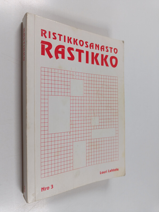 Lauri Lehtola : Rastikko : ristikkosanasto Nro 3
