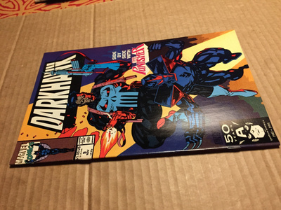MARVEL DARKHAWK 9/1991 HYVÄ