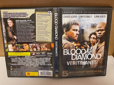 Blood Diamond tupla-DVD