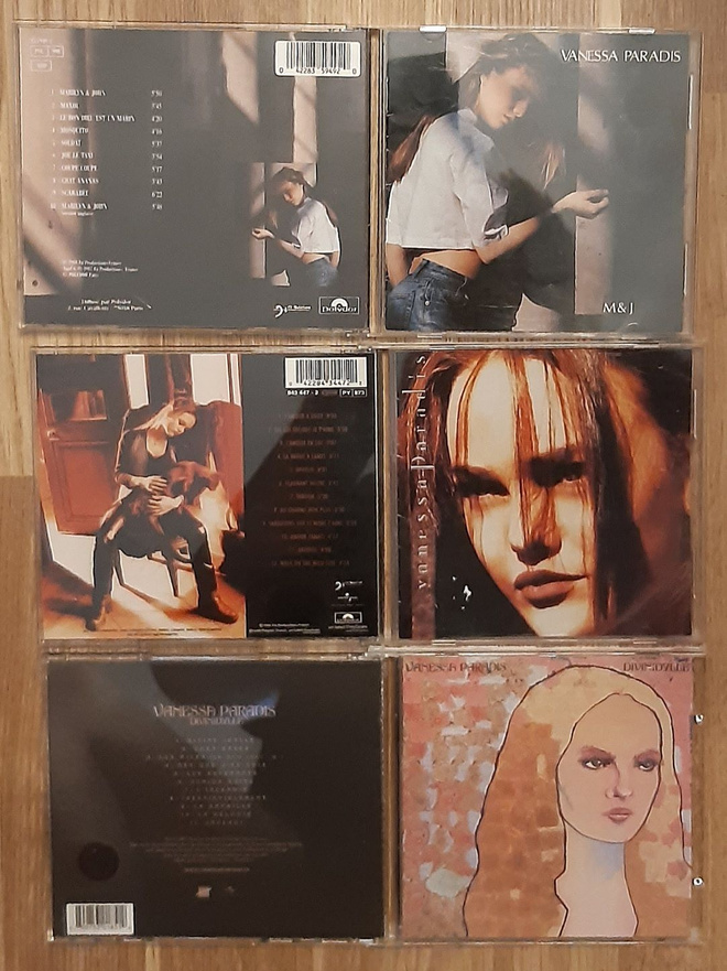 3 x Vanessa Paradis CD (kp.)