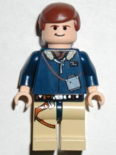 Lego Figuuri - Han Solo Falcon redesign ( Star Wars )