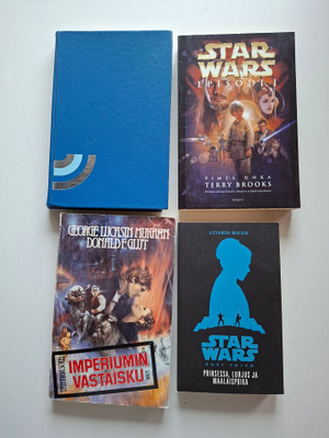 Star Wars -kirjapaketti (4 kpl, suomi)