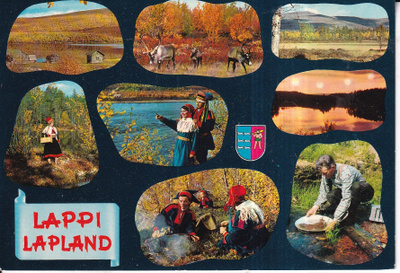 Lappi. sommitelmakortti. Kullankaivuu .  e322