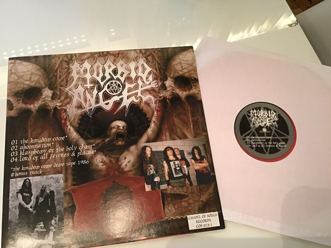 Morbid Angel / Possessed Split LP vinyyli unofficial
