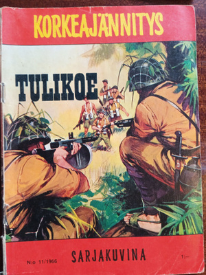SARJAKUVA LEHTI: KORKEAJÄNNITYS : TULIKOE