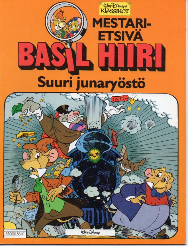 Walt Disney:  Mestarietsivä Basil Hiiri : suuri junaryöstö