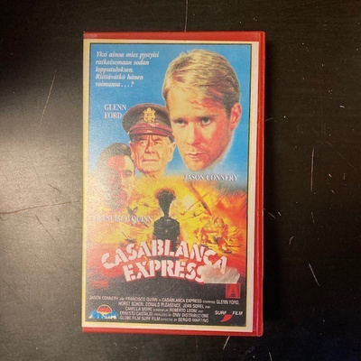 Casablanca Express VHS