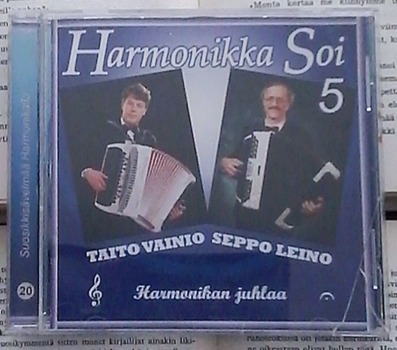 Taito Vainio & Seppo Leino - Harmonikka Soi 5 (CD)