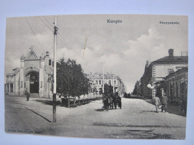 VANHA Postikortti Kuopio 1906