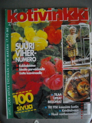 Kotivinkki Nro 4/1994 (8.11)